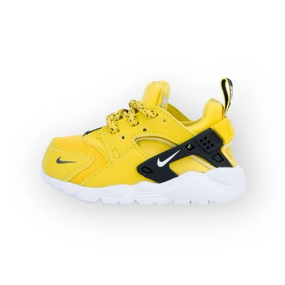 Nike ✔︎ Huarache Run SE TD Baby Walker Girl Boy Sneakers ✔︎ Bright Citron ✔︎ 6C