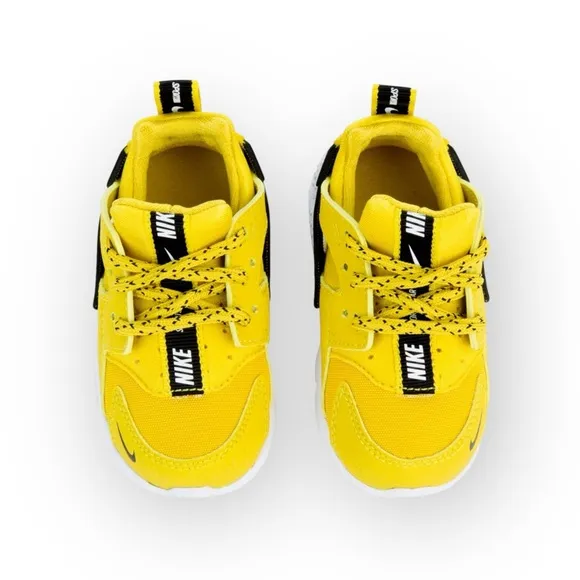 Nike ✔︎ Huarache Run SE TD Baby Walker Girl Boy Sneakers ✔︎ Bright Citron ✔︎ 6C