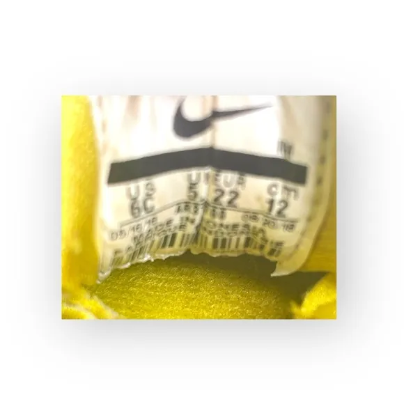 Nike ✔︎ Huarache Run SE TD Baby Walker Girl Boy Sneakers ✔︎ Bright Citron ✔︎ 6C