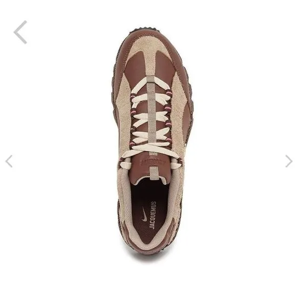 Nike Jacquemus x Air Humara Leather Brown Sneakers Womens 10.5