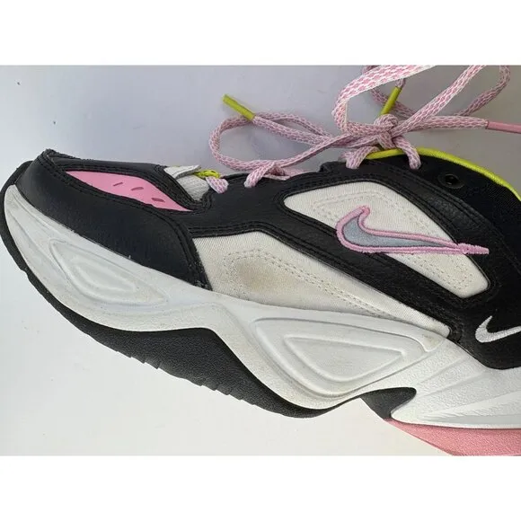 Nike M2K Tekno Black Rose Original Chunky Lace Up Sneakers Size US 8 Women's