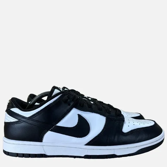Nike Panda Dunks Retro Low Mens Size 11 Shoes Sneakers Black White DD1391-100