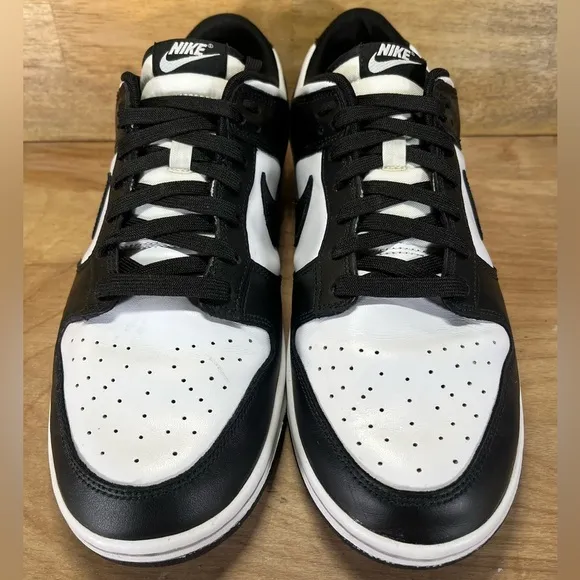 Nike Panda Dunks Retro Low Mens Size 11 Shoes Sneakers Black White DD1391-100