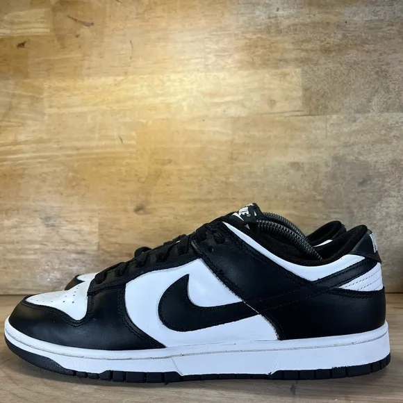 Nike Panda Dunks Retro Low Mens Size 11 Shoes Sneakers Black White DD1391-100