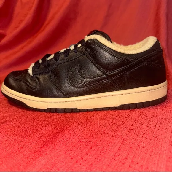 NIKE Rare Dunk Low 6.0 Women's 8/Mens 6.5 454760-001, EUC