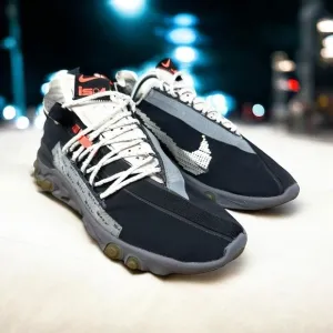 Nike React WR ISPA Men's Size 9 Gunsmoke Black Running Outdoor Trainer