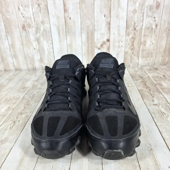 Nike Reax Training Shoes All Black Athletic Running Sneakers Size 10.5