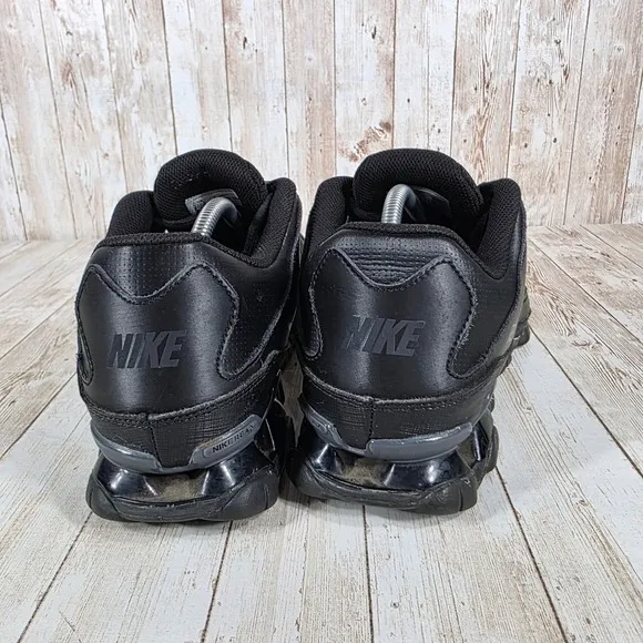 Nike Reax Training Shoes All Black Athletic Running Sneakers Size 10.5