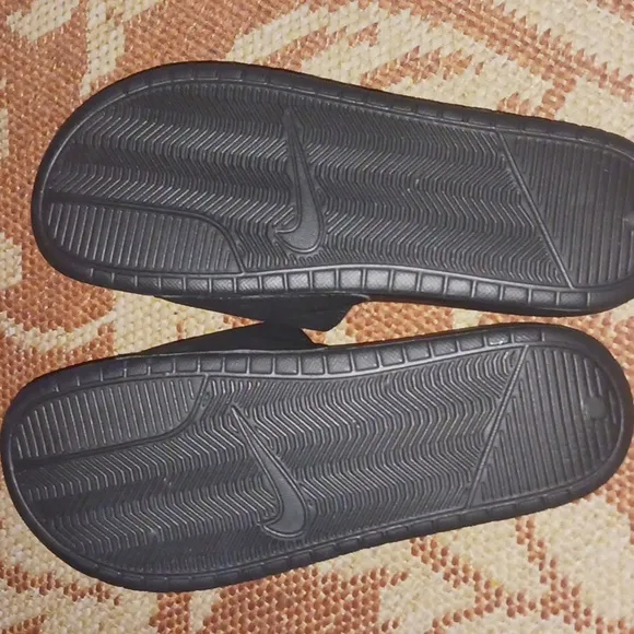 Nike Stussy Black Slide Sandals