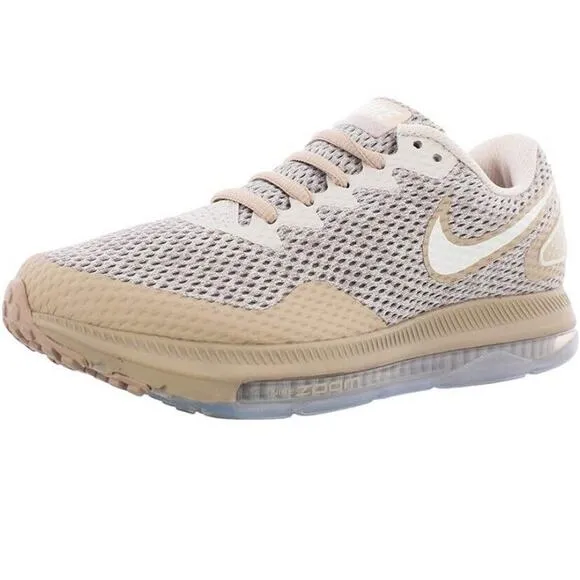 Nike Womens Tennis Shoes Sneakers Zoom All Out Running Athletic Beige Gold 10
