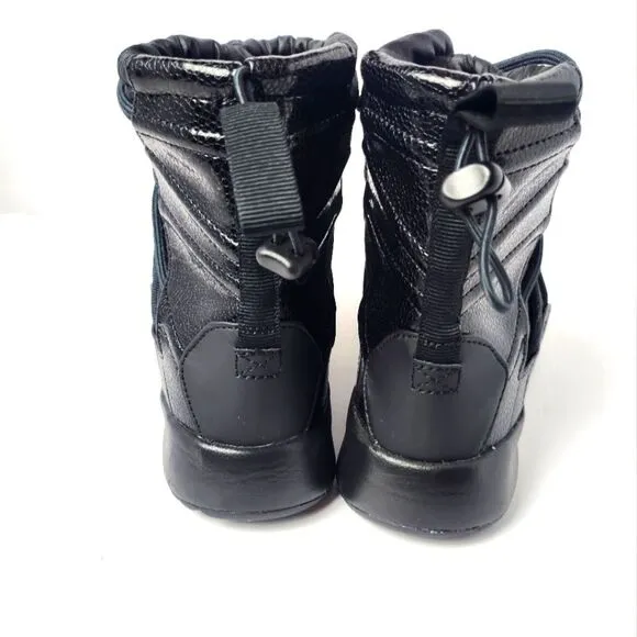 Nike Tanjun High Rise High Top Boots Sneakers Black Size 6 New