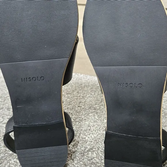 Nisolo All Day Cross Strap Sandals NEW size 8