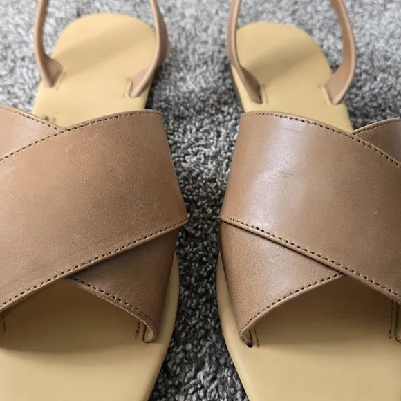 Nisolo All Day Cross Strap Sandals NEW size 9