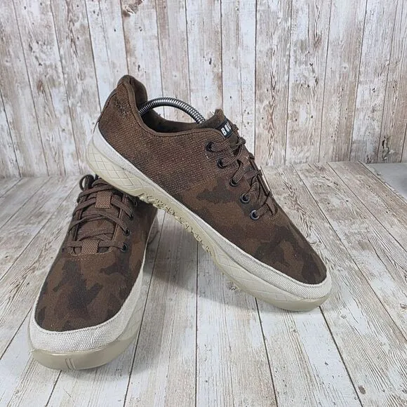 NOBULL Camo Trainer Athletic Shoes‎ Low Top Crossfit Sneakers Brown Men's 10.5