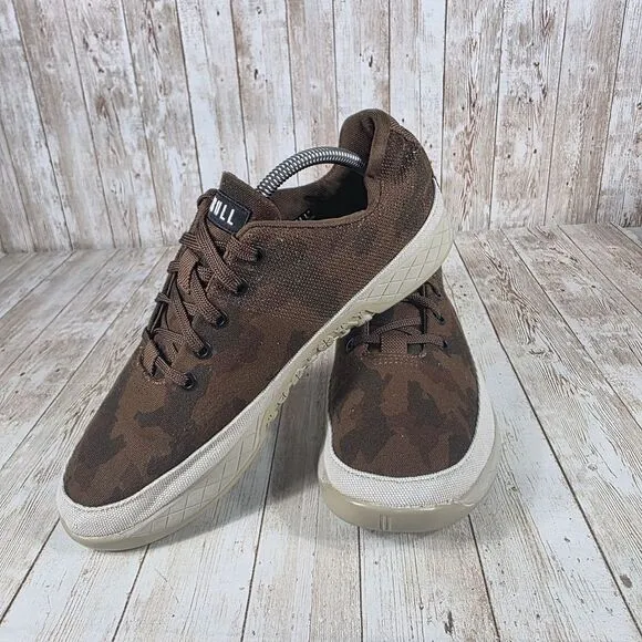 NOBULL Camo Trainer Athletic Shoes‎ Low Top Crossfit Sneakers Brown Men's 10.5