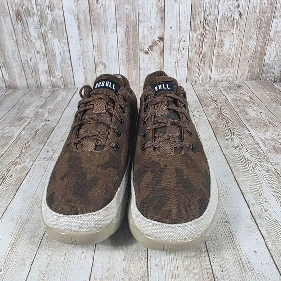 NOBULL Camo Trainer Athletic Shoes‎ Low Top Crossfit Sneakers Brown Men's 10.5