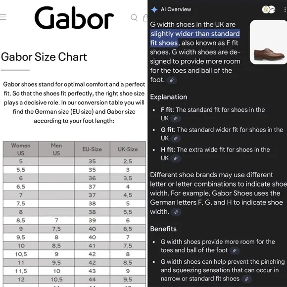 NWB GABOR Caruso Metallic Muschel Twist Sandal Kork/Cream Wedge - US 9 WIDE
