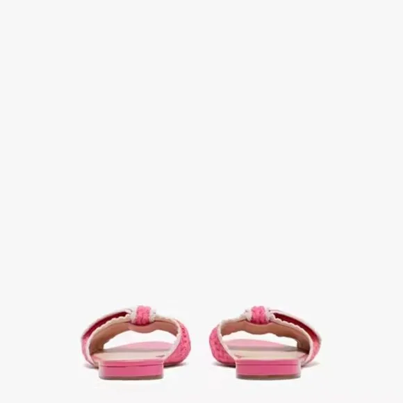 NWOB Kate Spade Crochet Slide Sandals