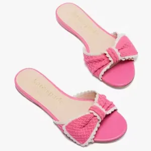 NWOB Kate Spade Crochet Slide Sandals