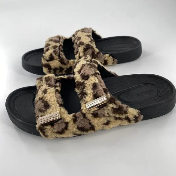 NWOB Kenneth Cole New York Women's Nova Two Band Cozy Slide Sandal Size 9