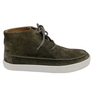 NWOB Longchamp Dark Green Suede Ankle Boots - Sz Fr 40 = US 7
