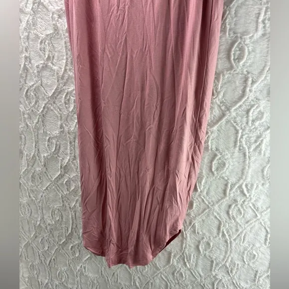 NWOT Free People Beach Draped MIDI Daphne Skirt, Size Small in Pink Rose
