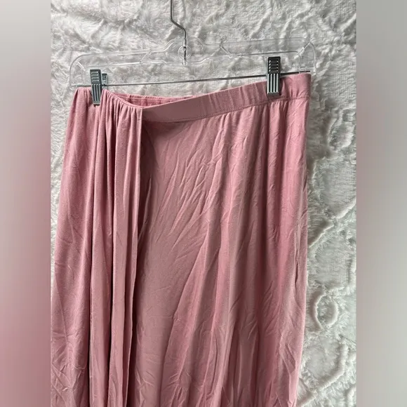 NWOT Free People Beach Draped MIDI Daphne Skirt, Size Small in Pink Rose