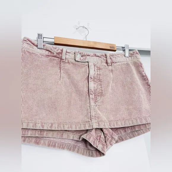 NWOT Free People Mini Gala Vanting Low Rise Peekaboo Pink Skort / Skirt Size 25