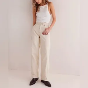 NWOT Free People We The Free Aster Straight Leg Jeans