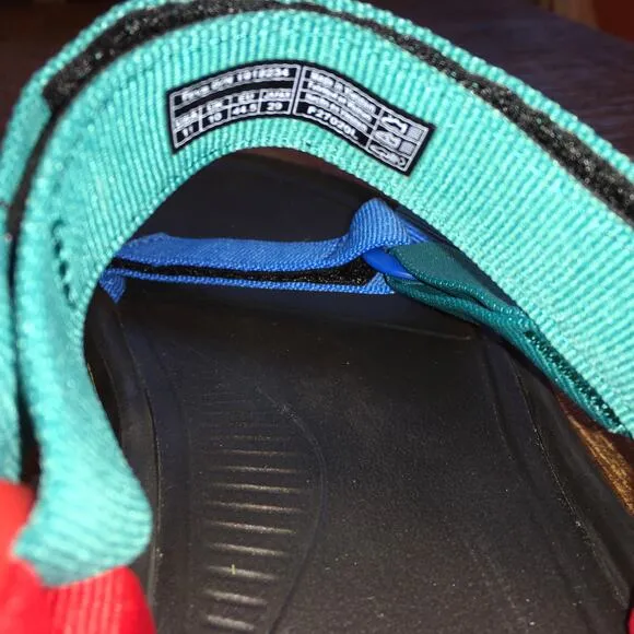 NWOT Teva Hurricane XLT2 Sandal 90s Colorblock Multi Mens Size 11 1019234