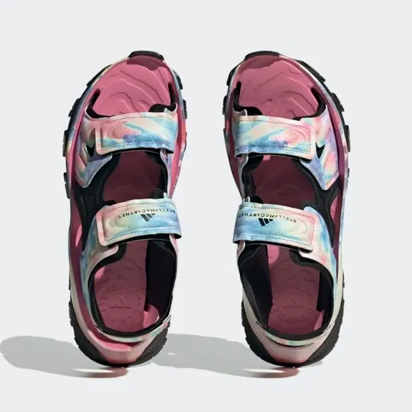 NWT adidas by Stella McCartney Pink multi Hiking Sandals Size 9
