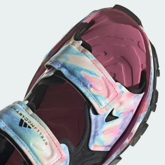 NWT adidas by Stella McCartney Pink multi Hiking Sandals Size 9