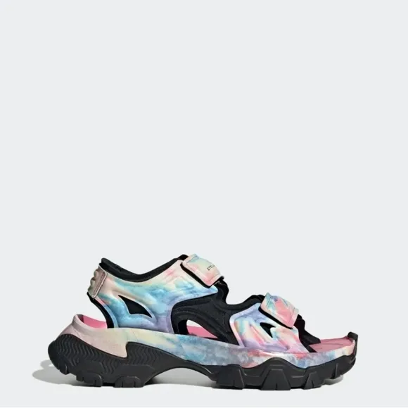NWT adidas by Stella McCartney Pink multi Hiking Sandals Size 9