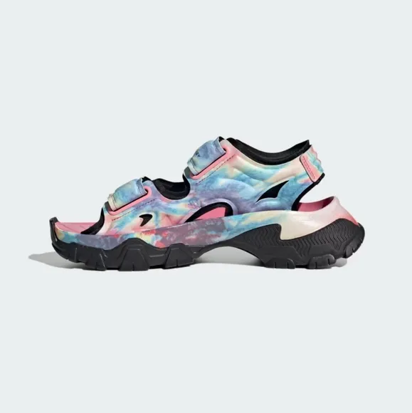 NWT adidas by Stella McCartney Pink multi Hiking Sandals Size 9