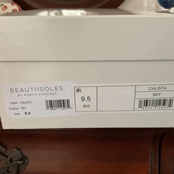 NWT BEAUTIISOLES Made In Italy Calista Dress Flats Size 9.5