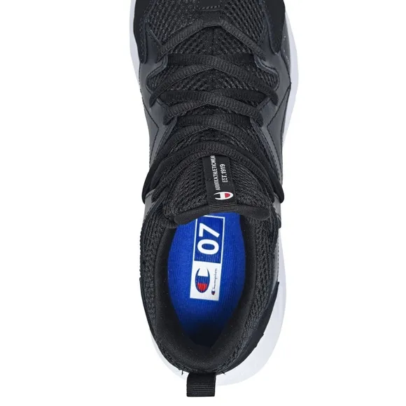 NWT-Champion® Ripple A Kids' Sneakers-Style:Ripple A-Color:Black/BLK