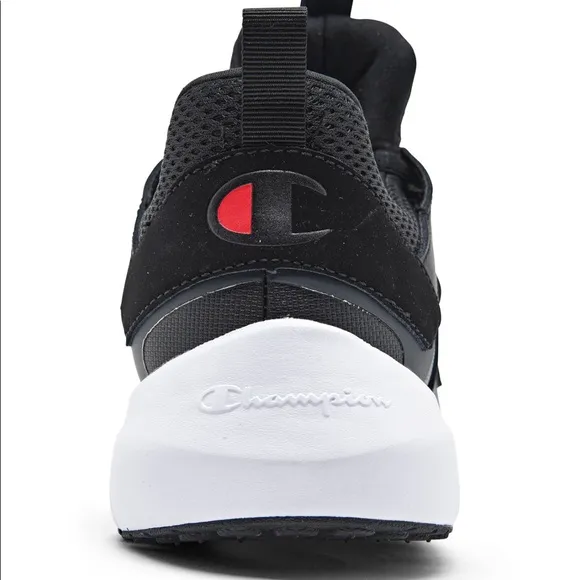 NWT-Champion® Ripple A Kids' Sneakers-Style:Ripple A-Color:Black/BLK