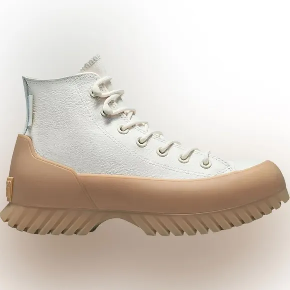 NWT Converse CTAS Lugged Winter 2.0 Hi Egret / Light Twine Waterproof UNISEX
