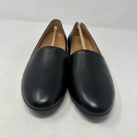 NWT Dansko Larisa Black Milled Nappa Leather Flats Size 41 10.5-11