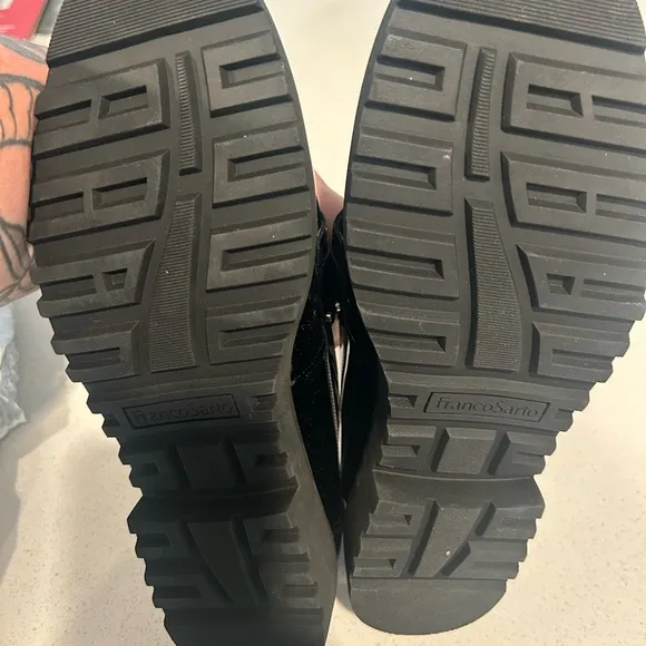 NWT Franco Sarto Loafers | Size 9 | Black Patent Leather