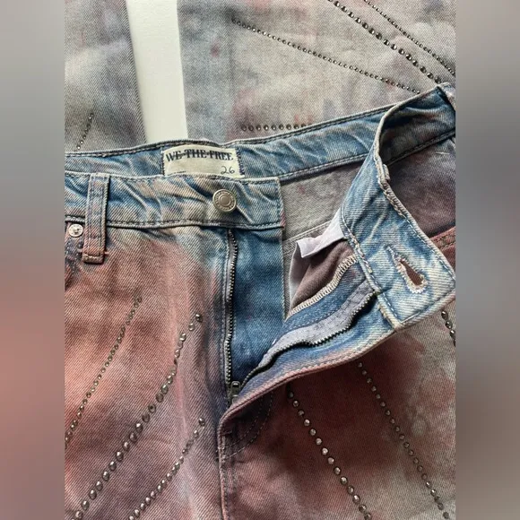 NWT Free People We The Free Aurora Mid Rise Flare Size 26 ..Retail $248