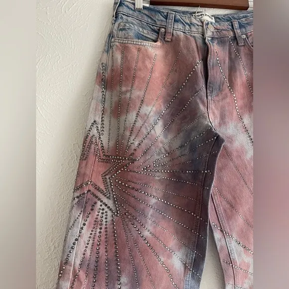 NWT Free People We The Free Aurora Mid Rise Flare Size 26 ..Retail $248