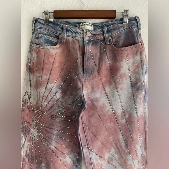 NWT Free People We The Free Aurora Mid Rise Flare Size 26 ..Retail $248