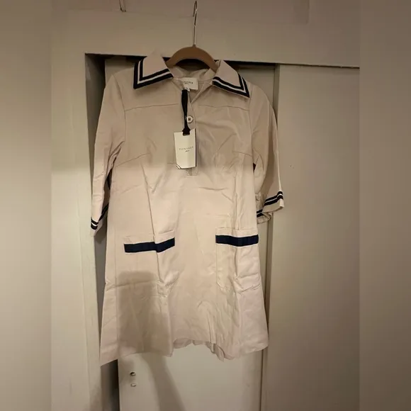NWT Gardenia Hart Shirt Dress POMANDER PLACE Size XS