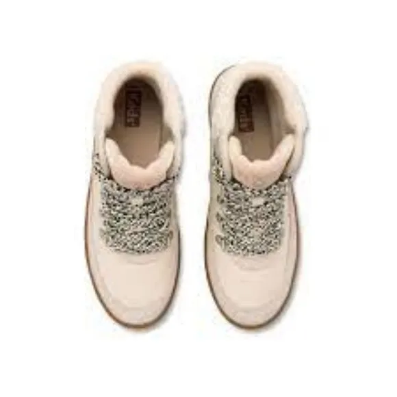 NWT KEDS MIDLAND INSULATED SUEDE WEDGE BOOTS NUBUCK LATTE 9M