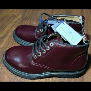 NWT Massimo Dutti  5029 kids lace up boots