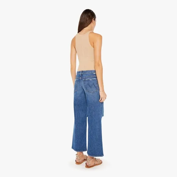 NWT Mother  Down Low Spinner Hover Jean size 27