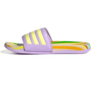 💚🌼NWT NO BOX Adidas Women's Adilette Comfort Sandals 11 Purple Slide