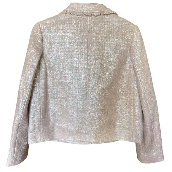 NWT RARE Kate Spade Aurora Borealis Vegas Collection Iridescent Tweed Jacket