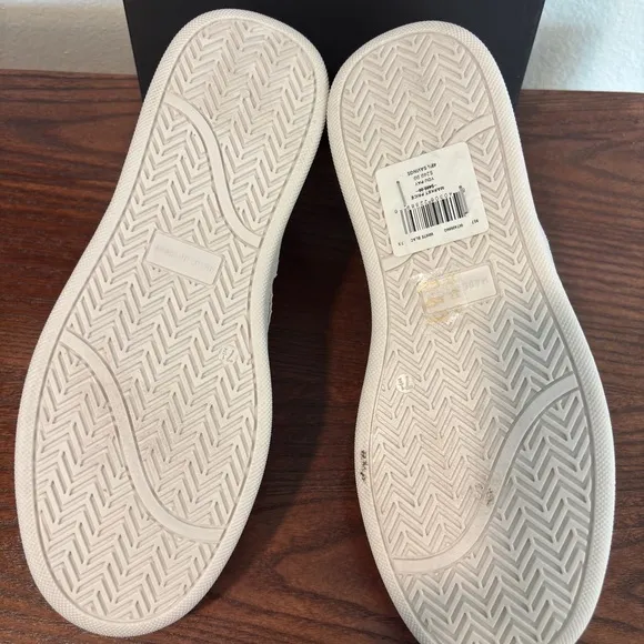 NWT VALENTINO BY MARIO VALENTINOAdriel Monogram Leather Slip On Sneakers